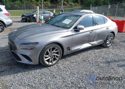 2022 Genesis G70 2.0T Rwd from USA, damaged, VIN KMTG34TA3NU093020